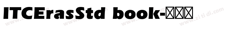 ITCErasStd book字体转换